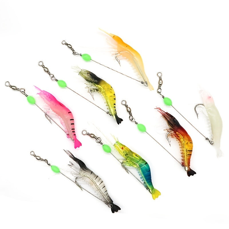 Amacure Fisch Realistic Biomimetic Shrimp Lure Set For Fishing