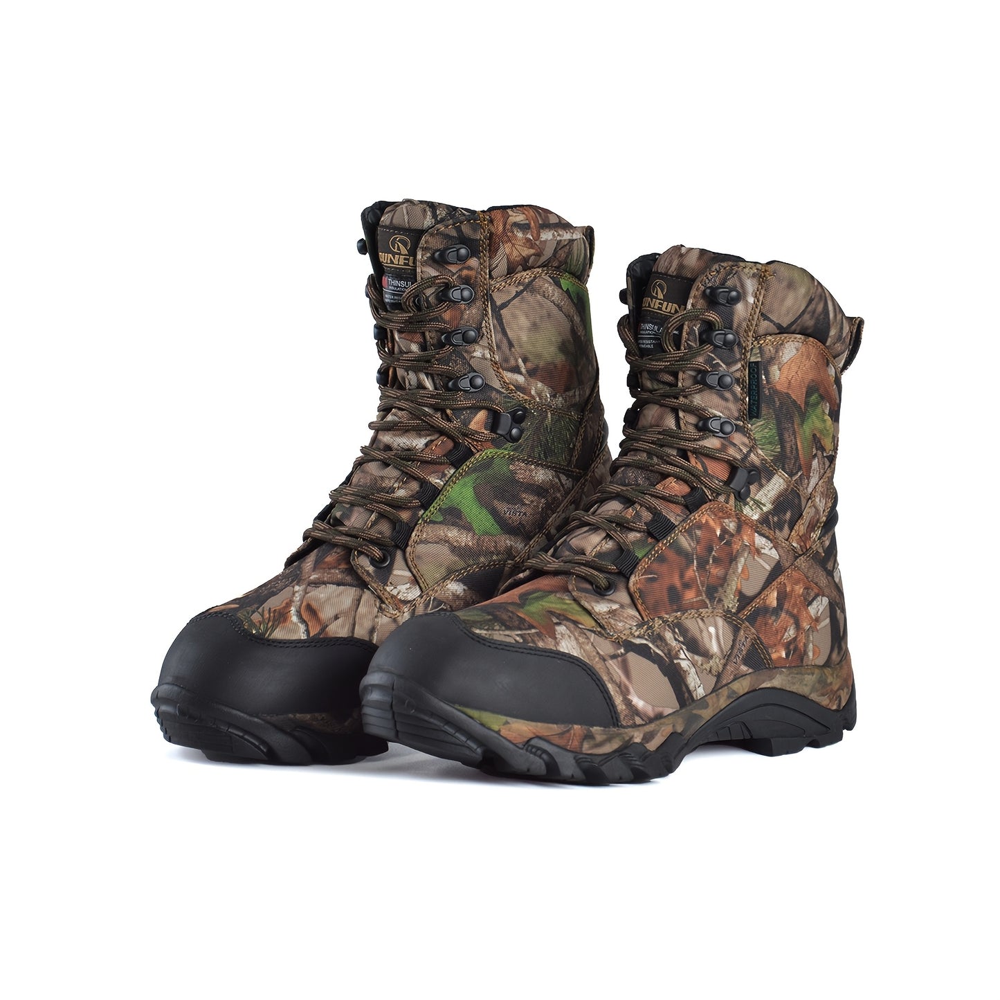 Thinsulate Waterproof Hunting Boots With 400g Insulation Camouflage