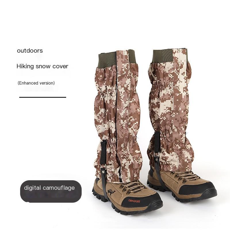 Heavy Duty Outdoor Leg Gaiters 600D Oxford Waterproof Windproof