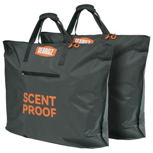 2 Pack Scent Proof Hunting Duffle Water Resistant Large Capacity
