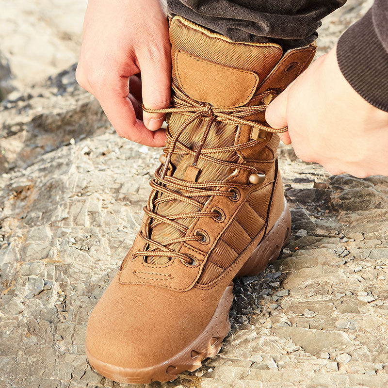 All Terrain Trekking Boots Cushioned Insole Non Slip Sole