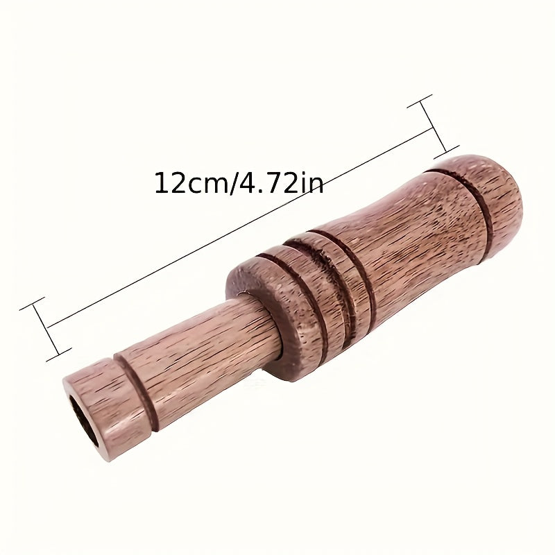 Wood Duck Call Mallard Whistle Carved Wooden Hunting