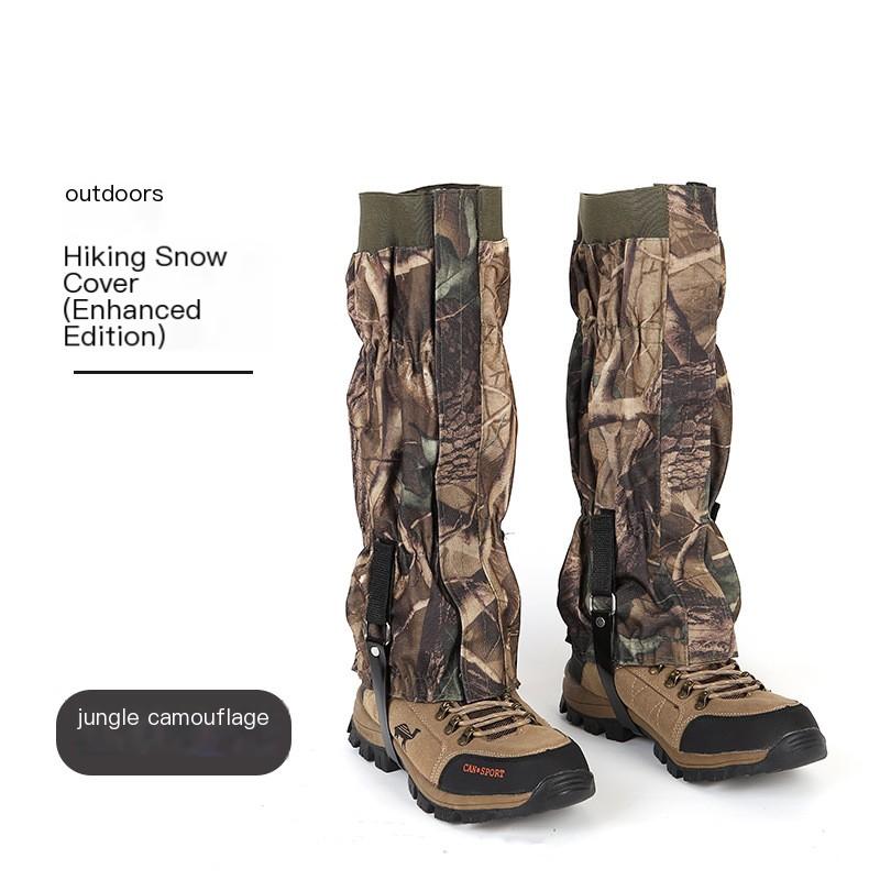 Heavy Duty Outdoor Leg Gaiters 600D Oxford Waterproof Windproof