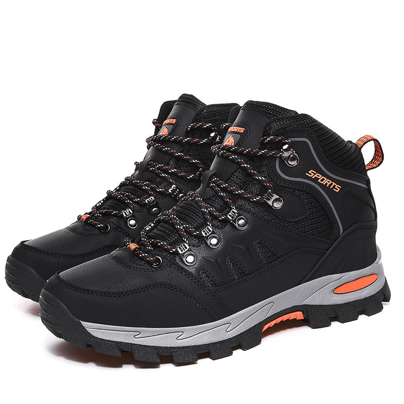Unisex Hiking Shoes All Terrain Winter Ready Rugged Rubber Sole
