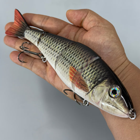 Lifelike Minnow Swimming Lure ABS Material for Freshwater and Saltwater