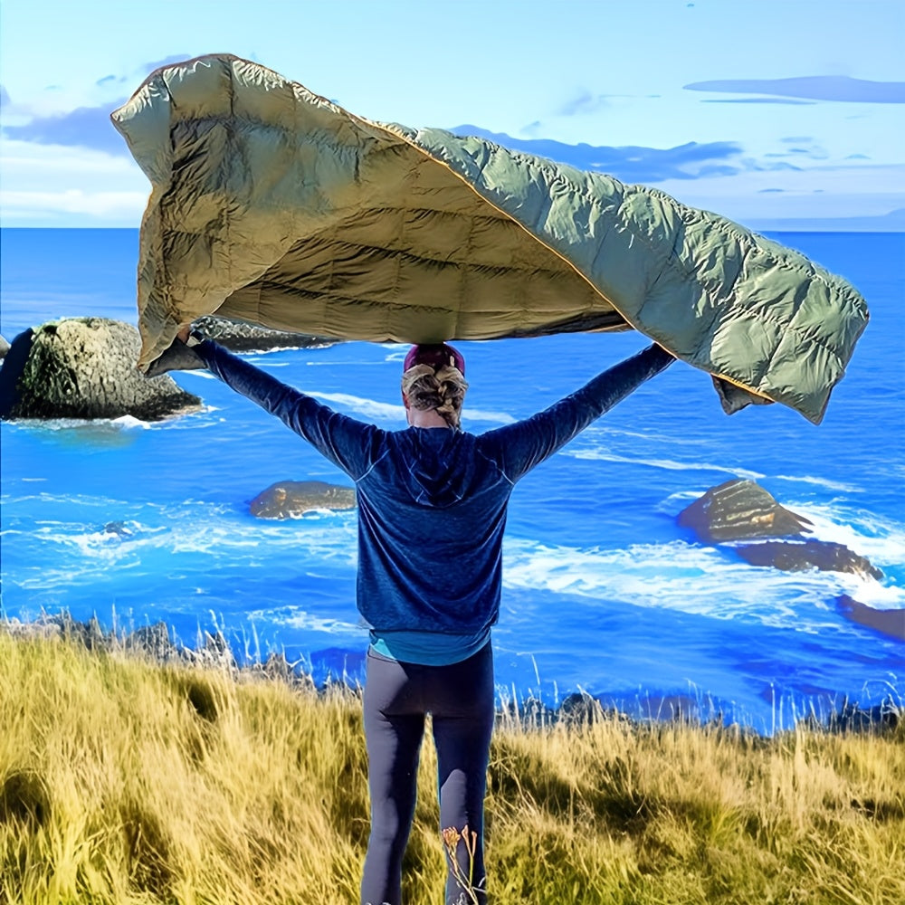 Puffy Camping Blanket Lightweight And Warm For Outdoor Adventures