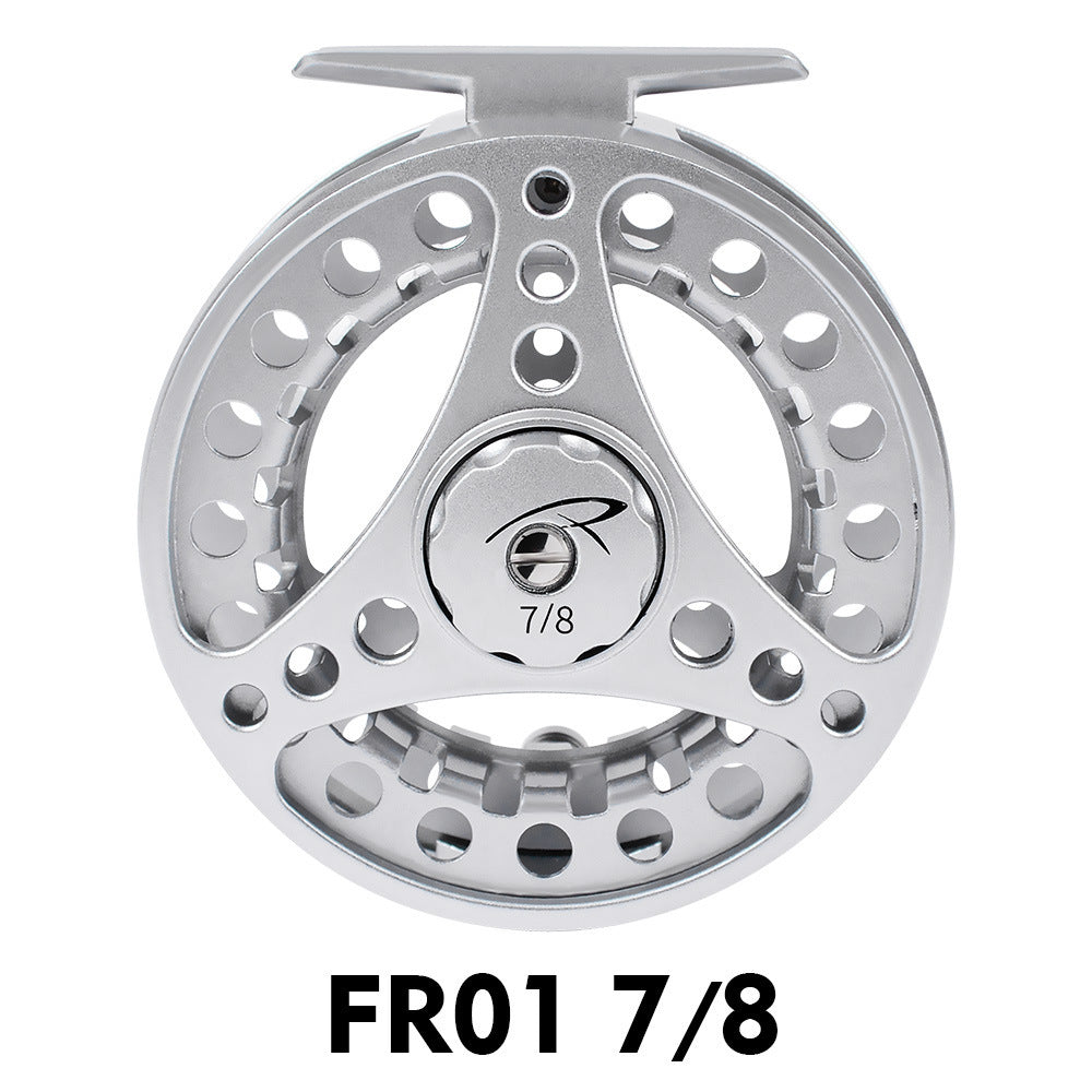PROBEROS All Metal Fishing Wheel FR01 7/8, corrosion-resistant aluminum alloy reel for freshwater and saltwater