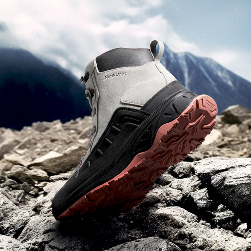 NORTIV 8 Wide Version Women's Waterproof, Durable and Slip Resistant Hiking Boots Lightweight & Breathable Outdoor Trekking Camping Trail Hiking Boots