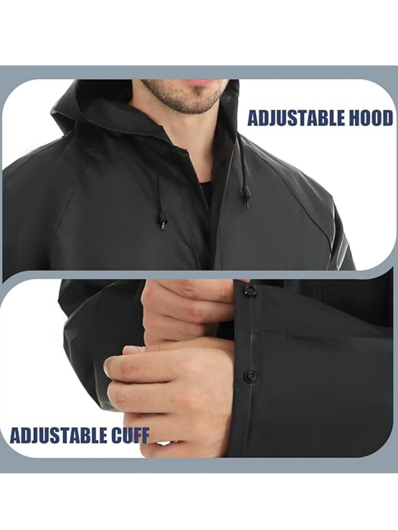 Ultra-Lite Waterproof Rain Suit For Men And Women With Pants