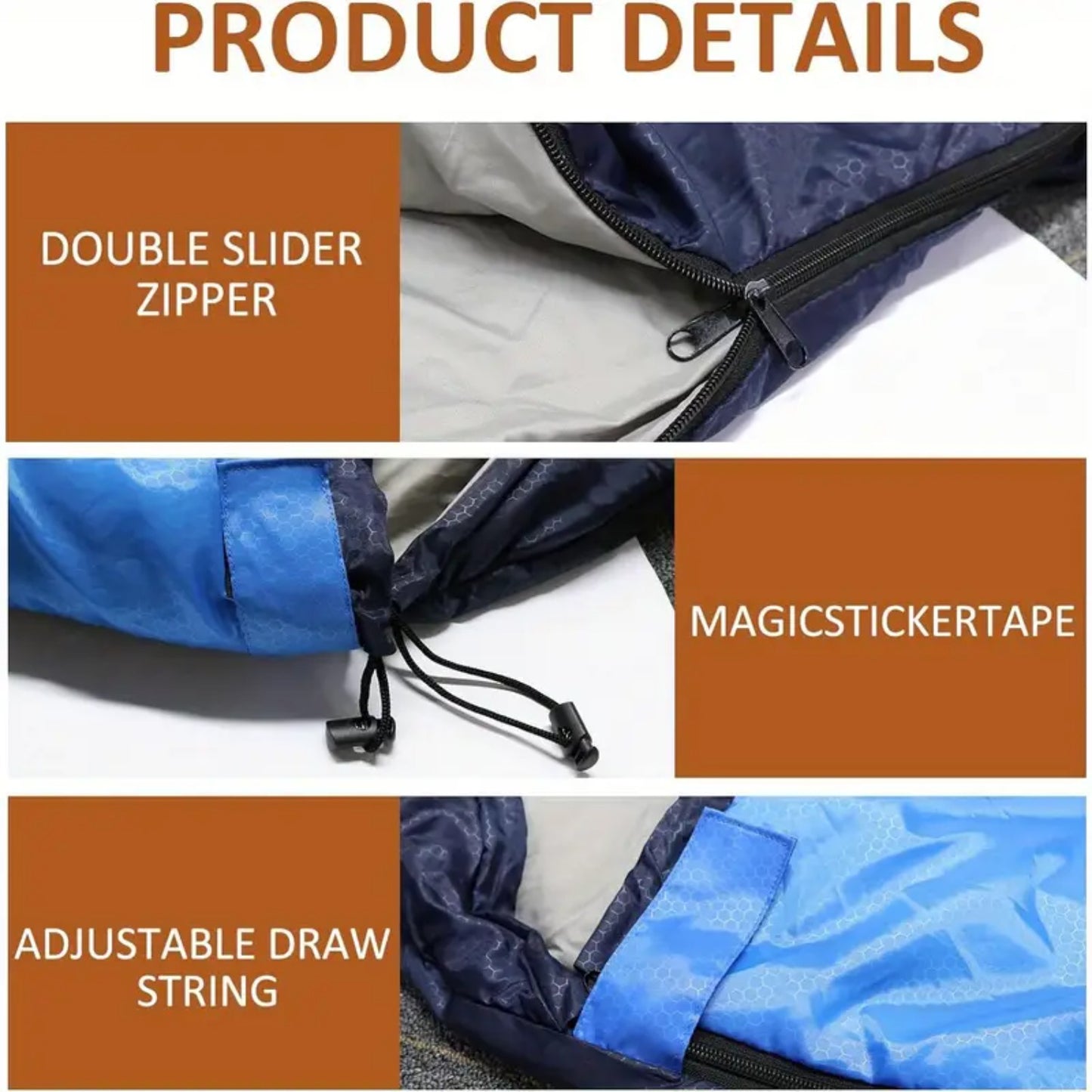 SWTMERRY Two Person Sleeping Bag With Pillow For All Season