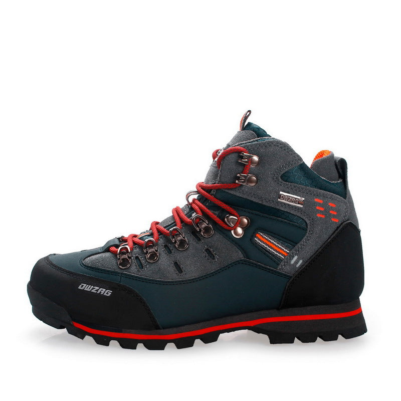 All Terrain High Top Hiking Shoes With Slip Resistant Sole