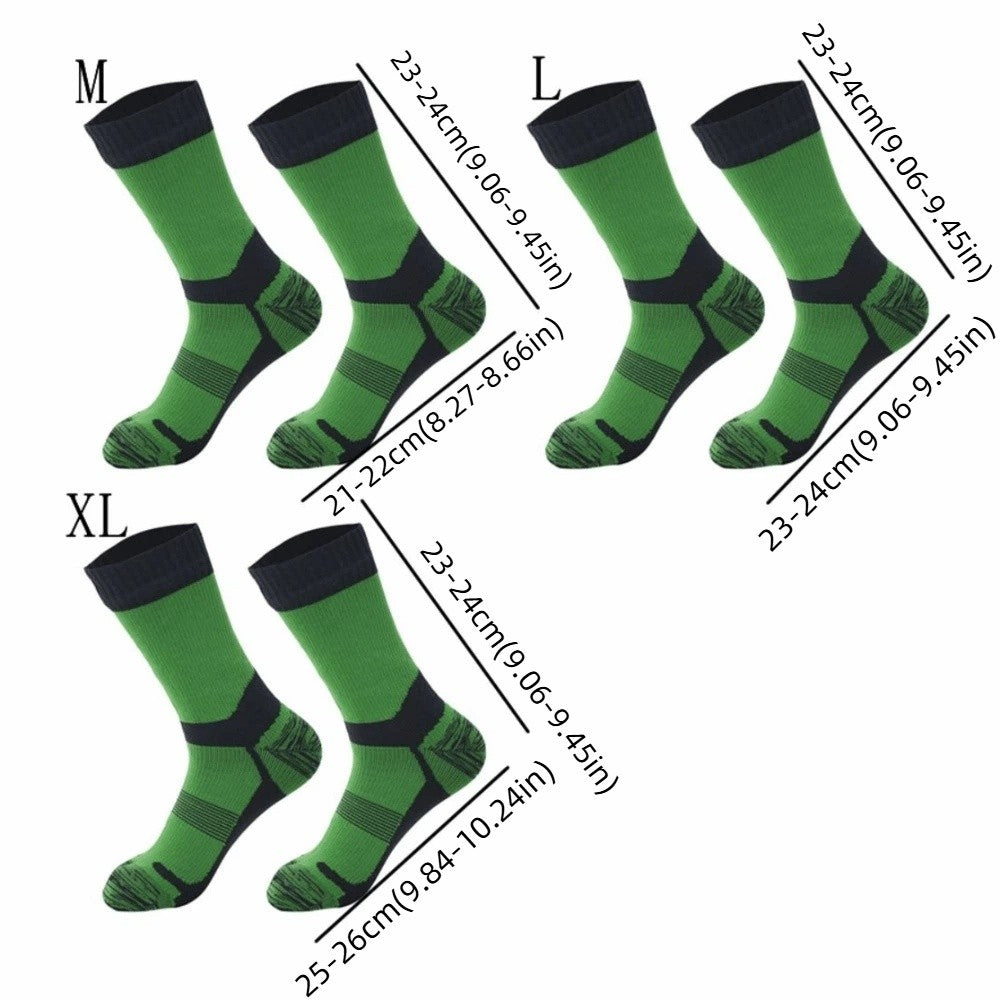 Mens Nylon Outdoor Performance Socks Moisture Wicking Breathable Comfort