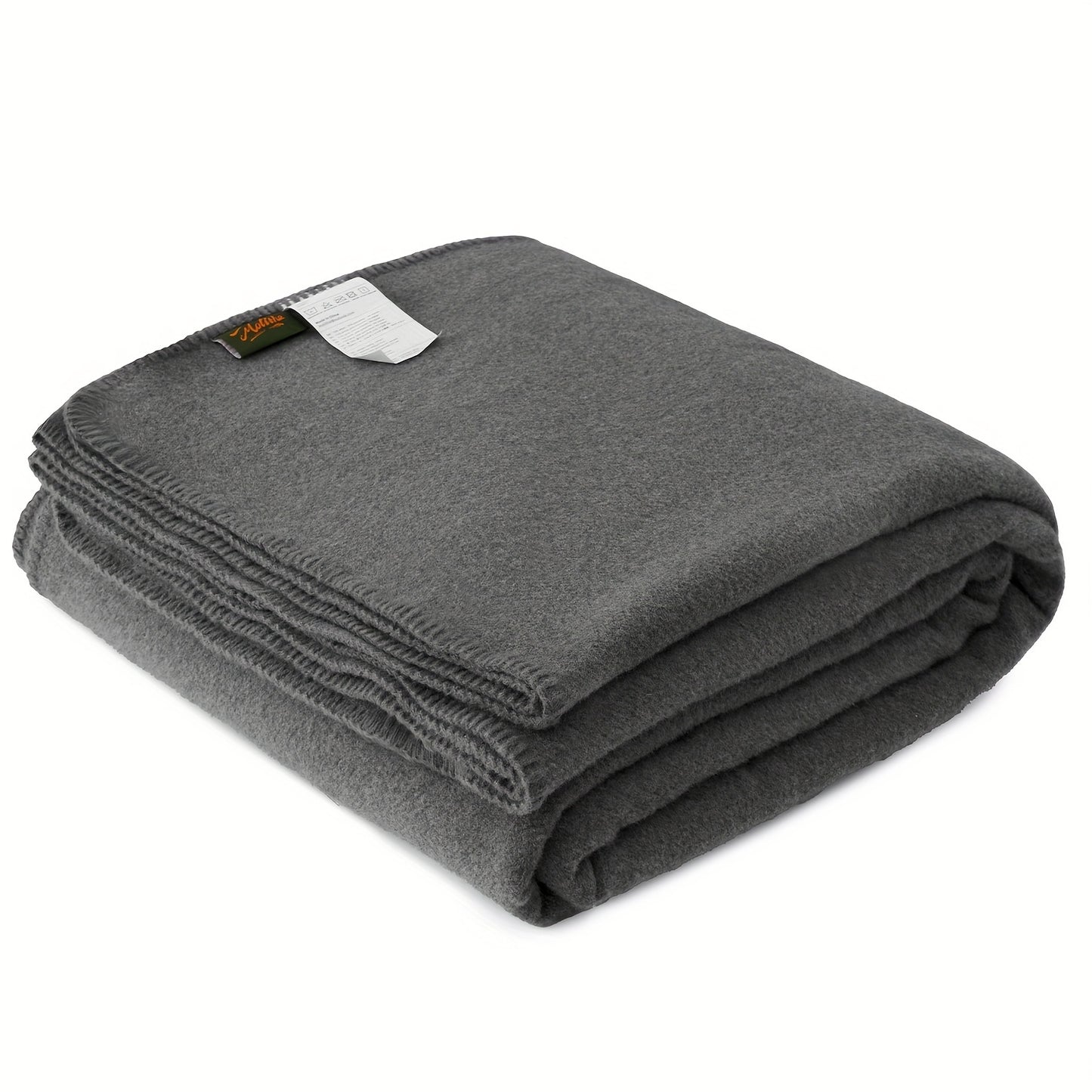 Merino Wool Bed Blanket Cozy Fleece Throw For All Seasons