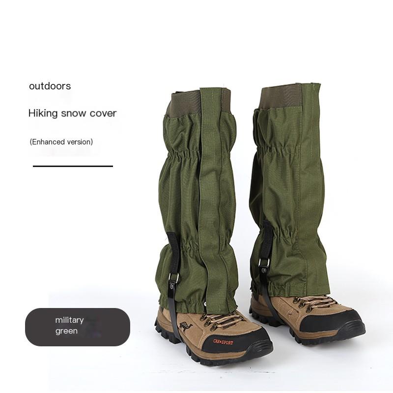 Heavy Duty Outdoor Leg Gaiters 600D Oxford Waterproof Windproof