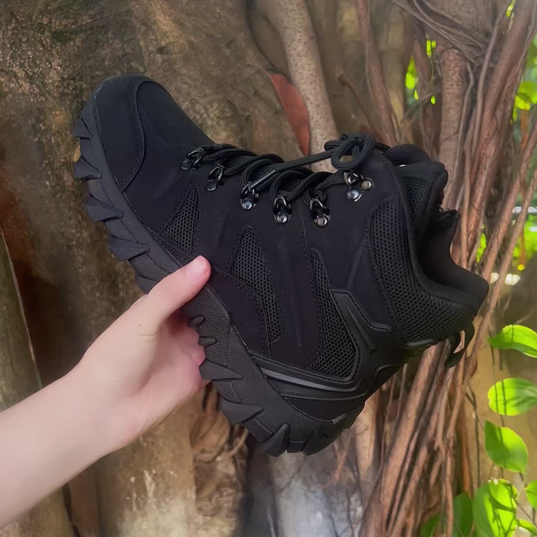 Men's Hiking Boots With Ankle Support, Anti-Slip, Breathable, Lightweight