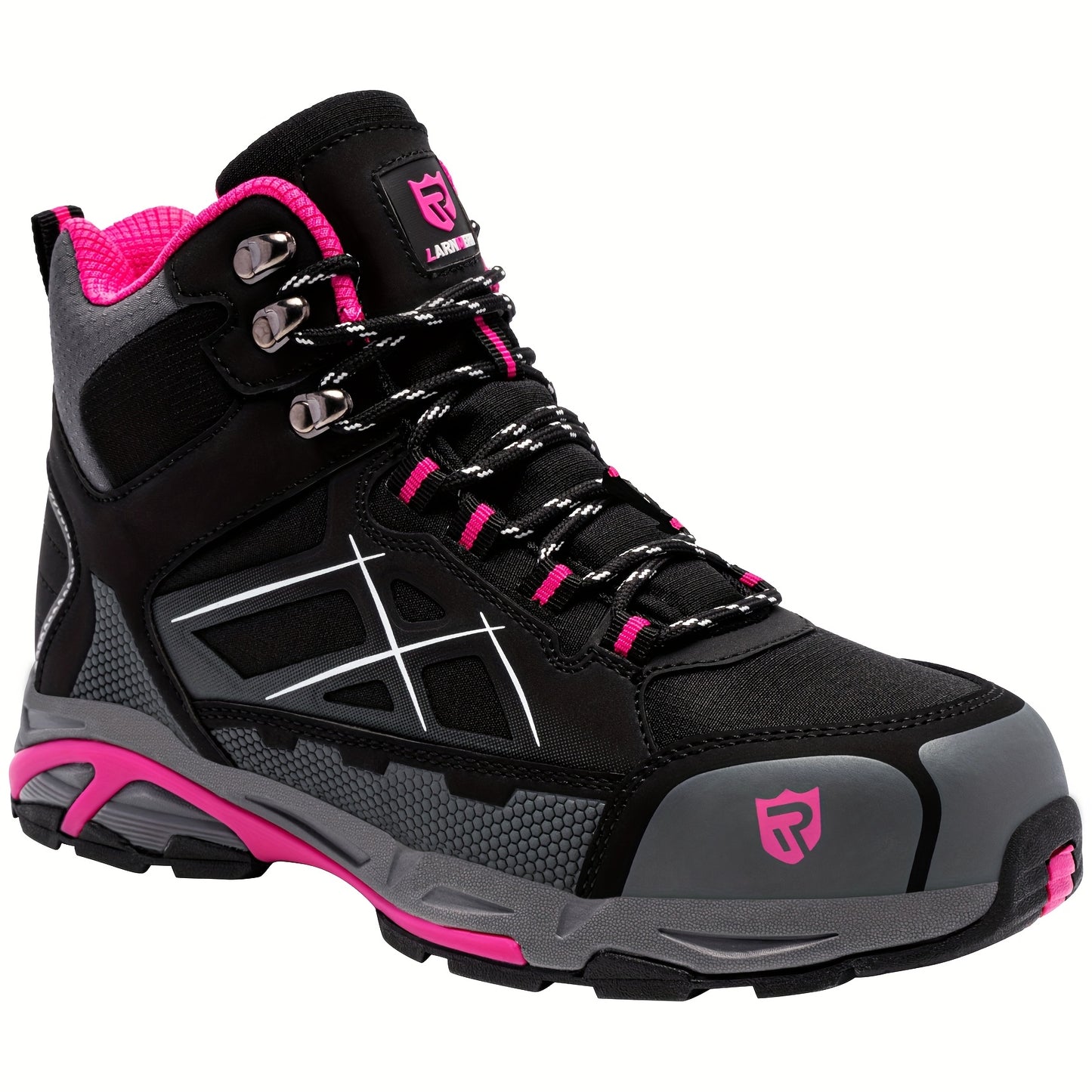 Guleinuo Womens Steel Toe Safety Boots Puncture Resistant Anti Slip