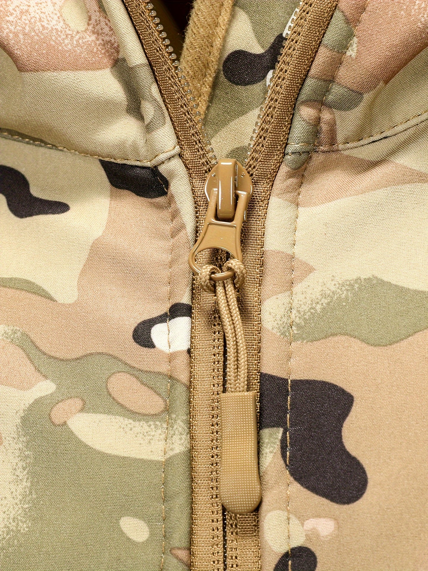 AKARNY Men's camo Jackets Hunting Winter Windproof Warm Hoodie Coat Jacket Soft shell jacket, Hunting Outerwear, Hunting Jacket, Warm Fleece Jacket, Camouflage Pattern, Casual Streetwear, Machine Washable Jacket