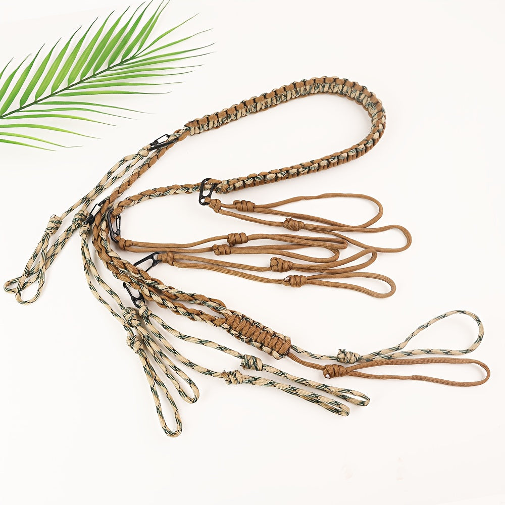 Outdoor Equipment Handcrafted Duck Call Lanyard Multi-Loop