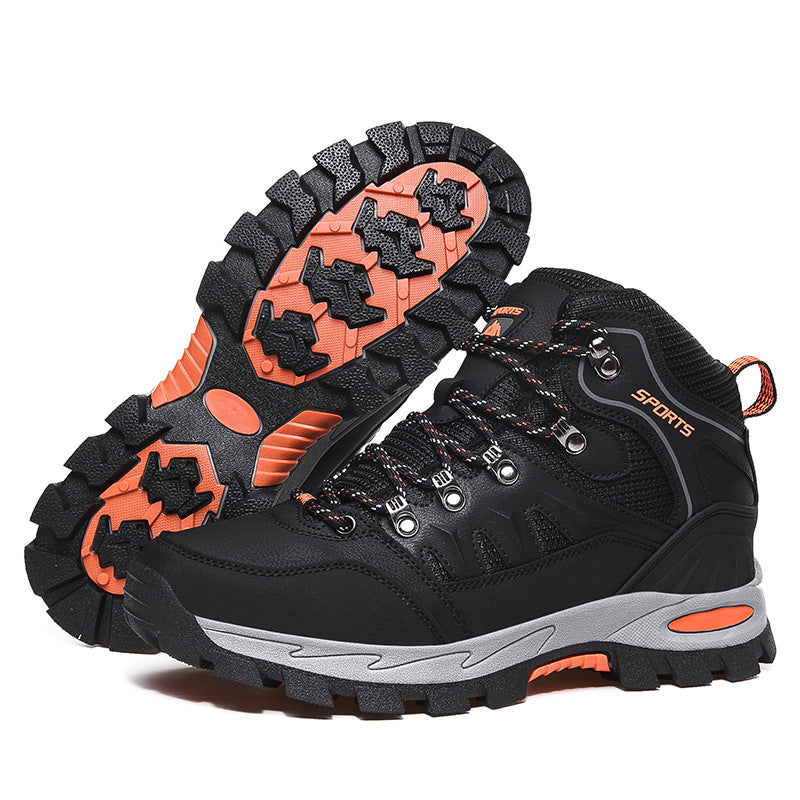 Unisex Hiking Shoes All Terrain Winter Ready Rugged Rubber Sole