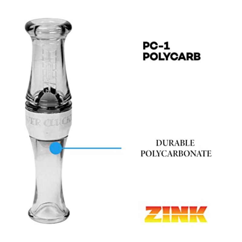 Zink Calls Goose Call ZNK859pcs1 Poly Single Smoke