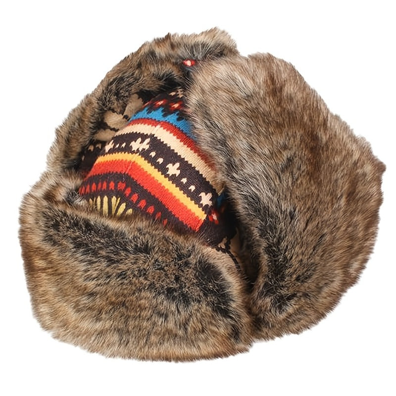 Unisex Winter Hat With Fast Buckle For Outdoor Use