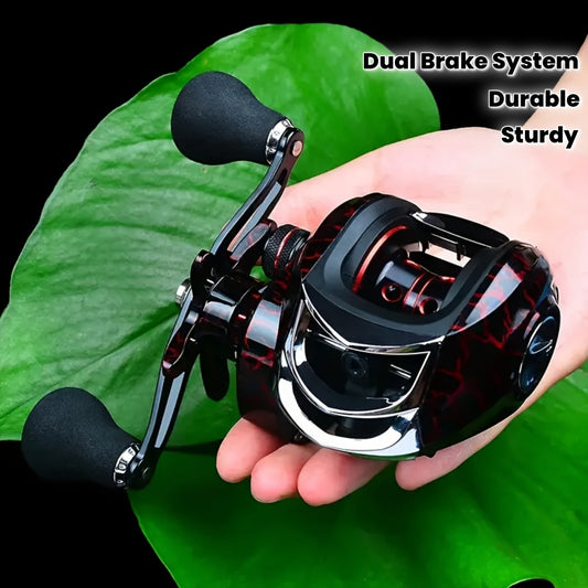 Ambidextrous Fishing Reel 18 1BB Dual Braking Carp Bass