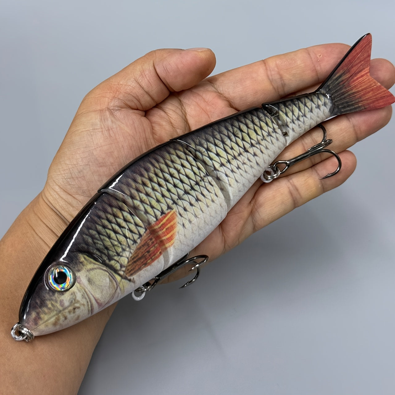 Lifelike Minnow Swimming Lure ABS Material for Freshwater and Saltwater