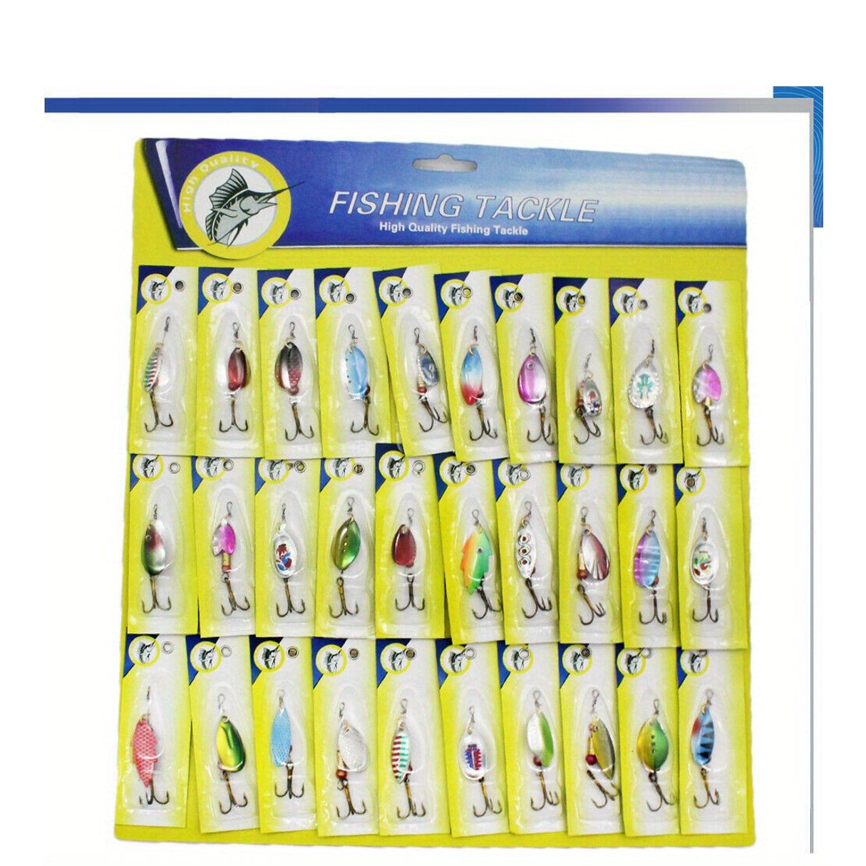 Stainless Steel Spinnerbait Set For Freshwater And Saltwater Fishing