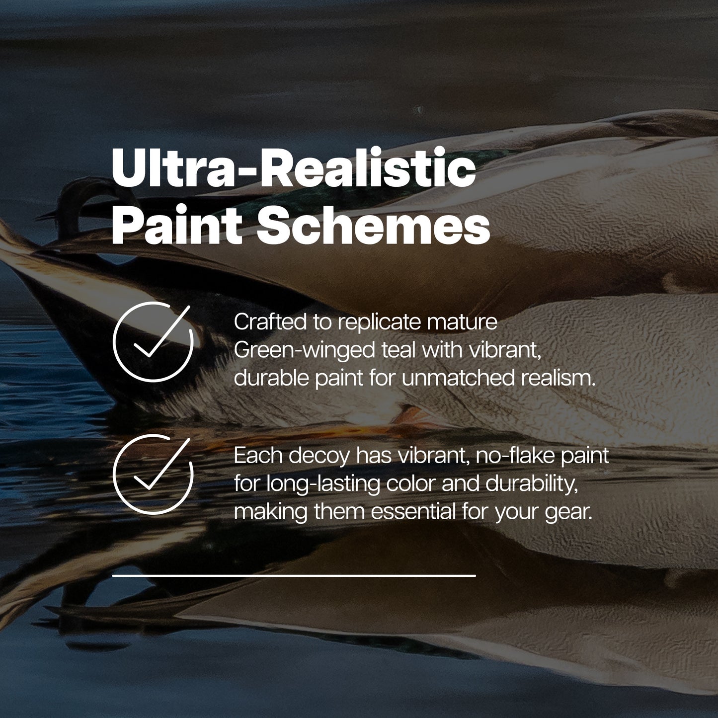 AVIAN-X Top Flight Open Water Mallard Duck Decoys 6 Pack
