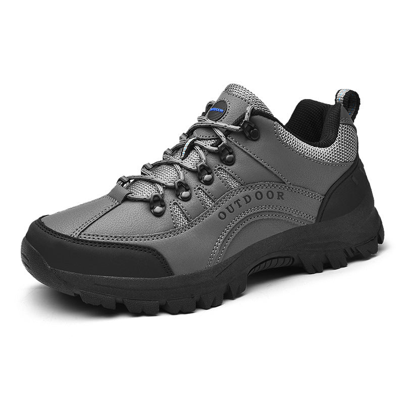 Men's Winter Hiking Shoes All Terrain Traction Rubber Sole