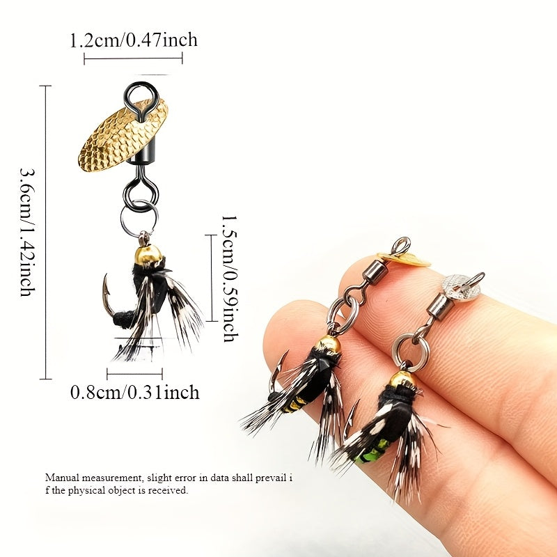 Ide Realistic Flying Lures For Bass Trout Pike Pro Angler