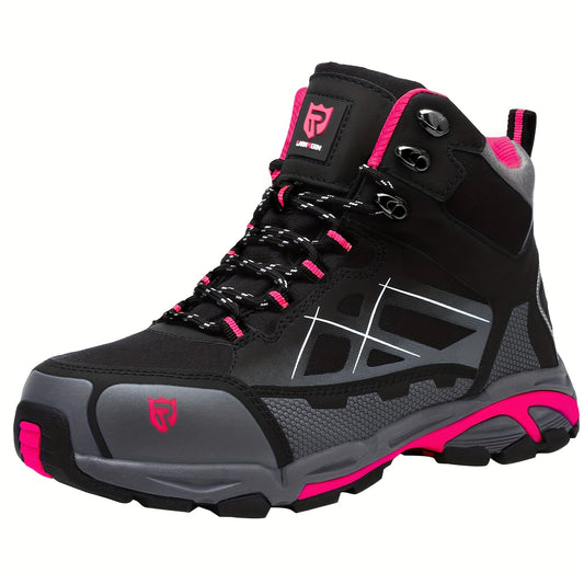 Guleinuo Womens Steel Toe Safety Boots Puncture Resistant Anti Slip