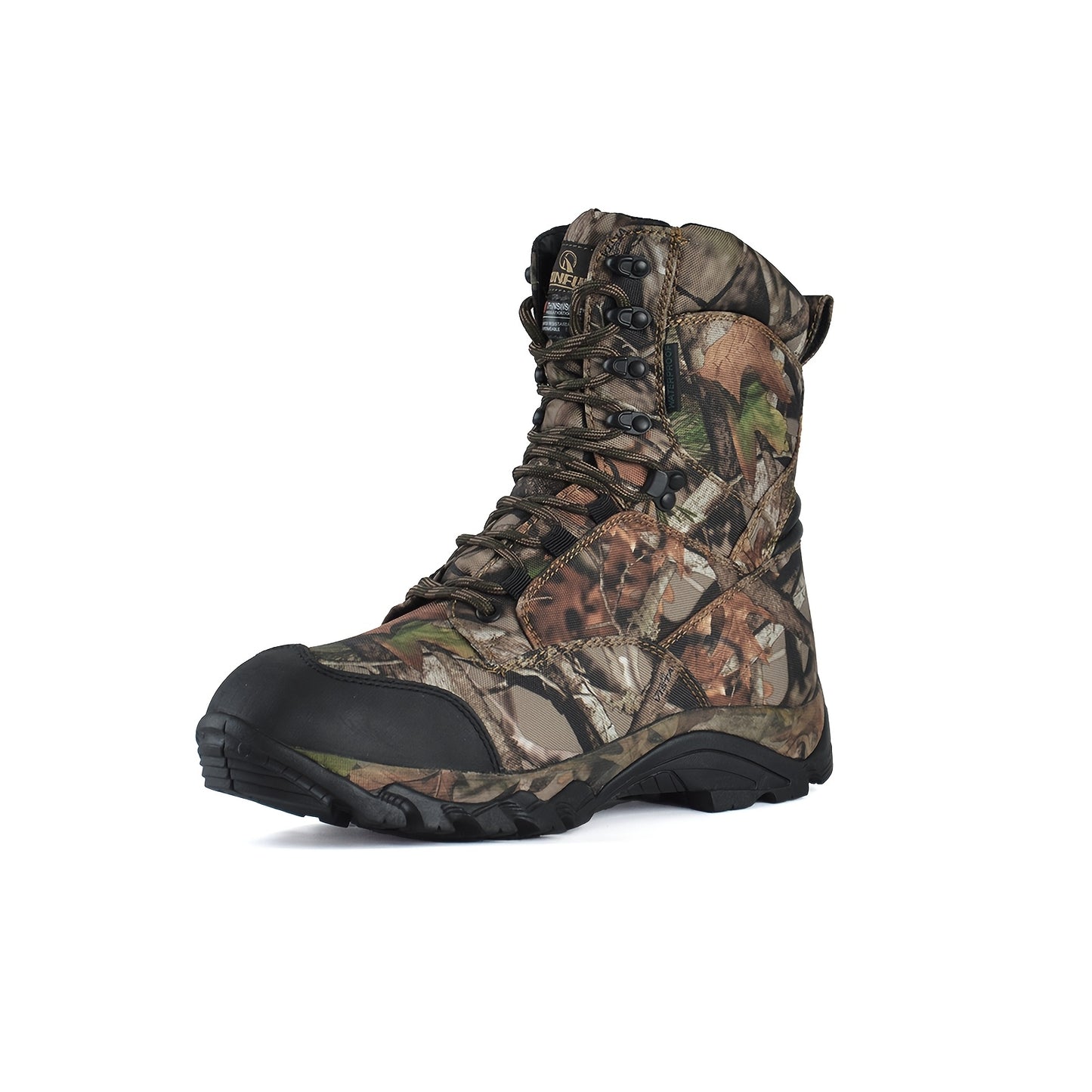 Thinsulate Waterproof Hunting Boots With 400g Insulation Camouflage