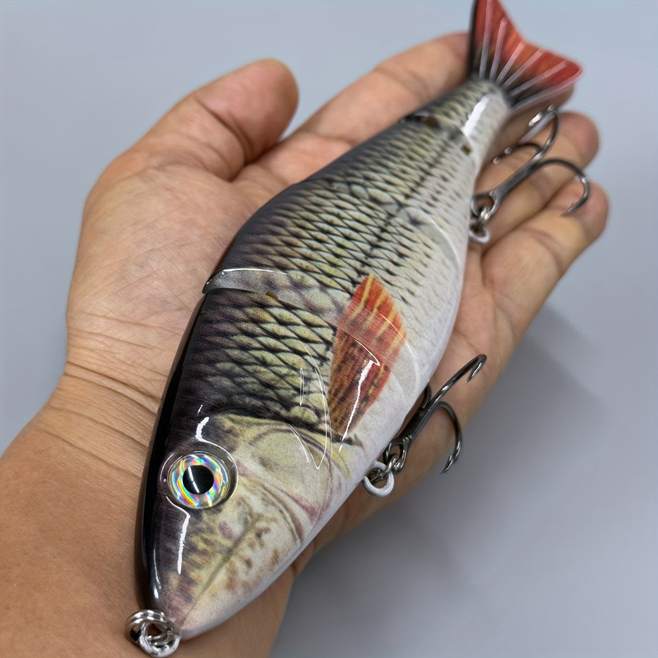 Lifelike Minnow Swimming Lure ABS Material for Freshwater and Saltwater