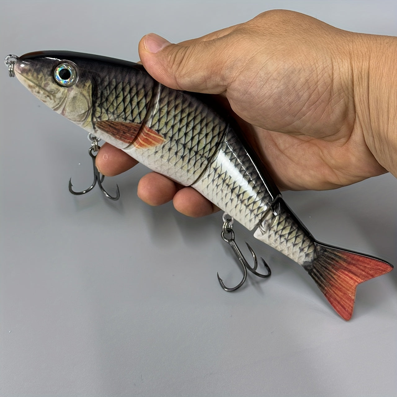 Lifelike Minnow Swimming Lure ABS Material for Freshwater and Saltwater