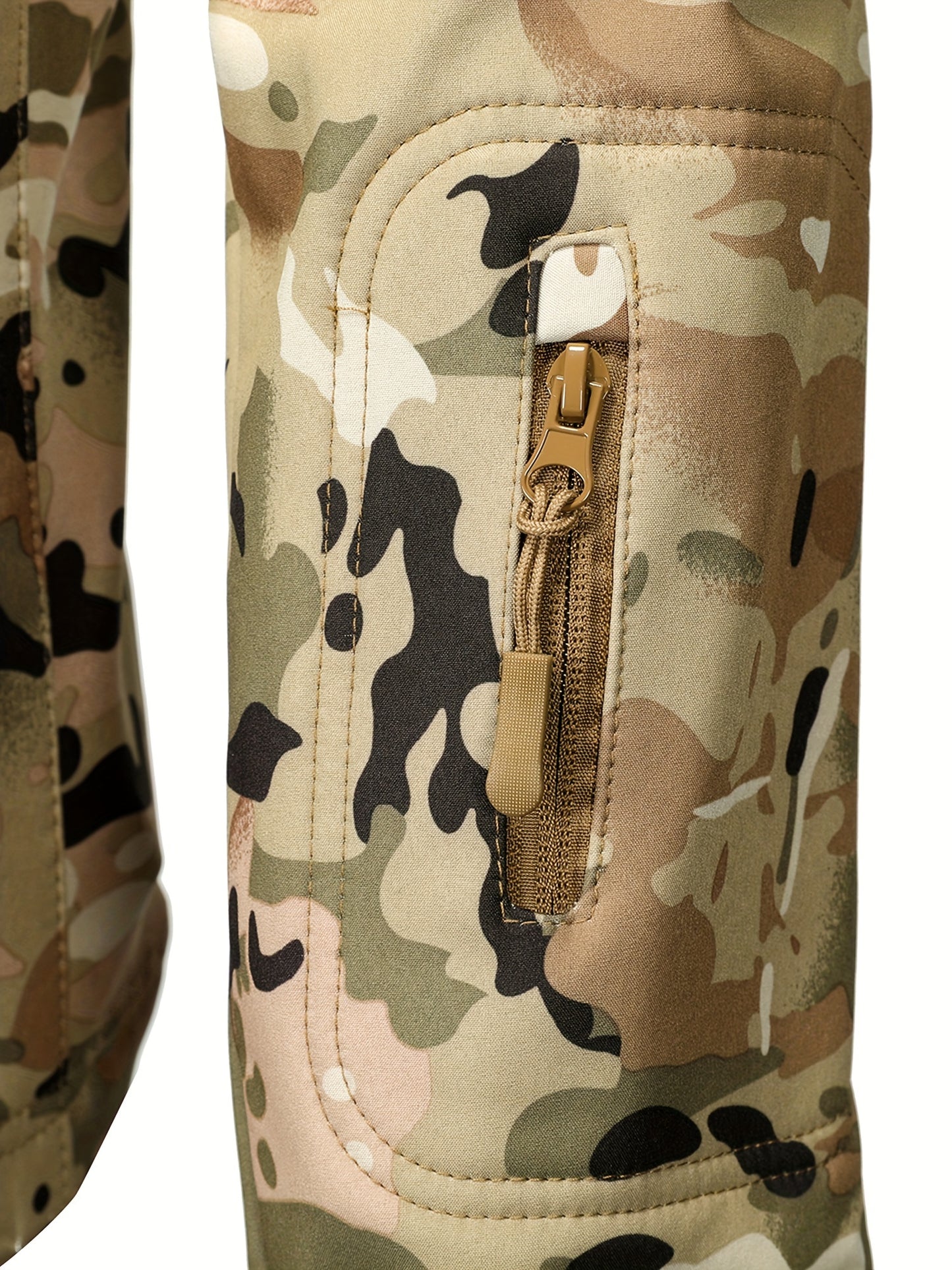 AKARNY Men's camo Jackets Hunting Winter Windproof Warm Hoodie Coat Jacket Soft shell jacket, Hunting Outerwear, Hunting Jacket, Warm Fleece Jacket, Camouflage Pattern, Casual Streetwear, Machine Washable Jacket