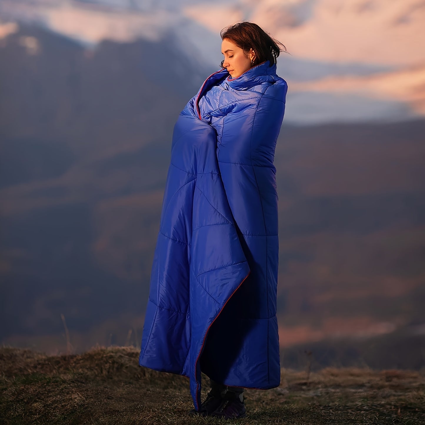 Puffy Camping Blanket Lightweight And Warm For Outdoor Adventures