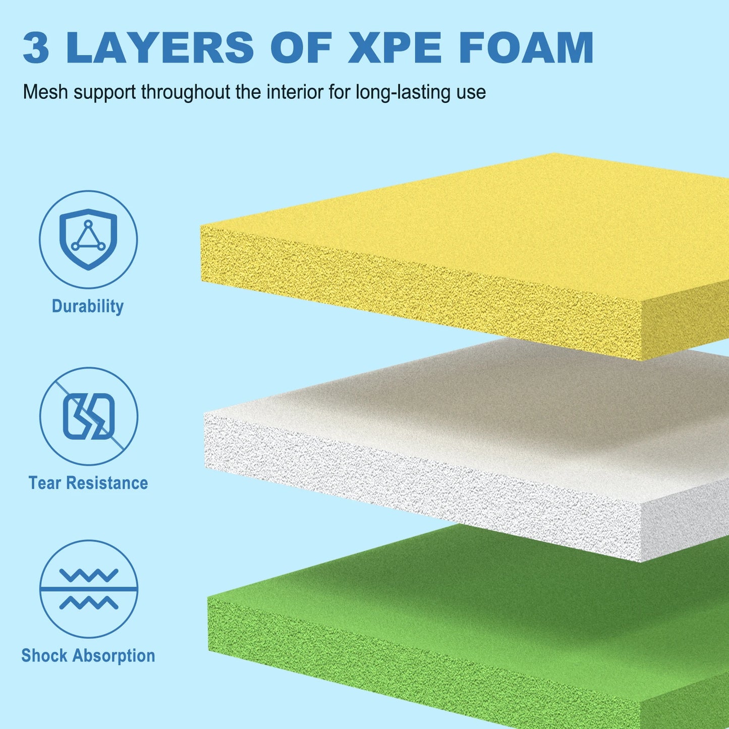 Kieperi Lily Pad Floating Mat XPE Durable Double Sided