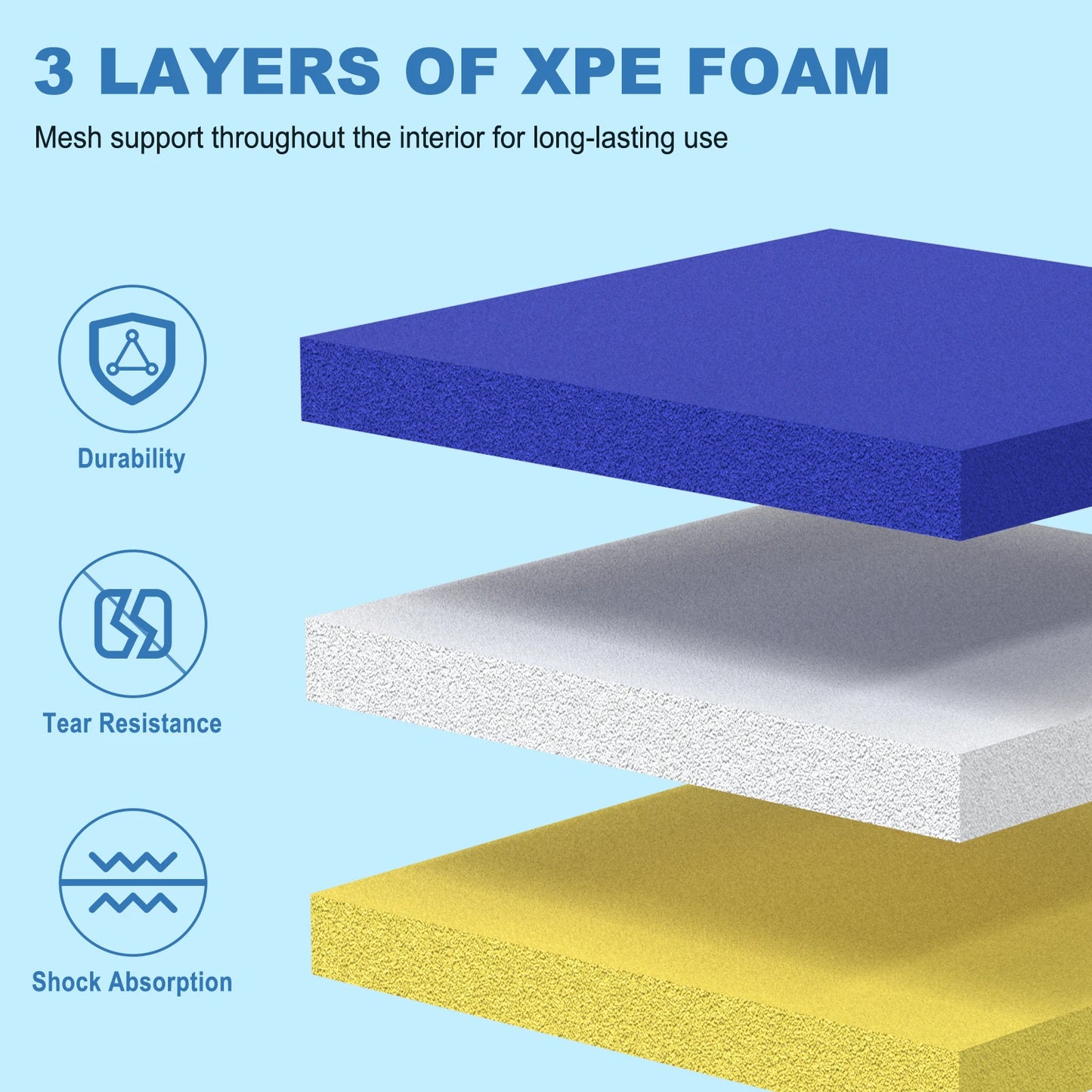 Kieperi Lily Pad Floating Mat XPE Durable Double Sided