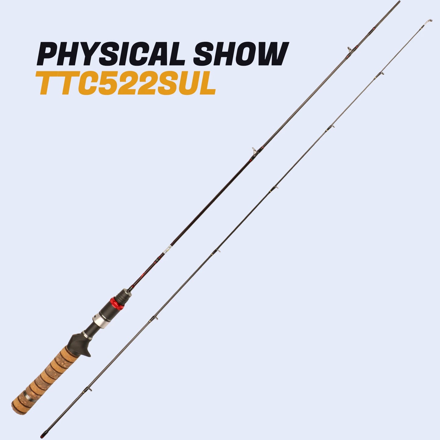 Kuying Teton TTC662L Casting Spinning Carbon Fishing Rod