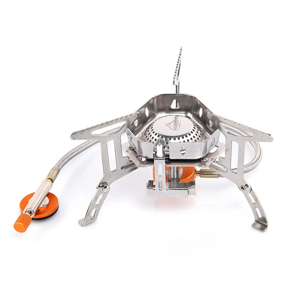 Widesea Windproof Gas Burner Stove for Camping Outdoor Cooking
