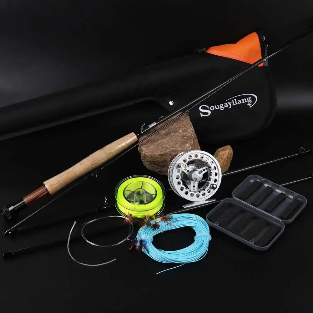 Fly Fishing Rod And Reel Combo For Saltwater And Freshwater