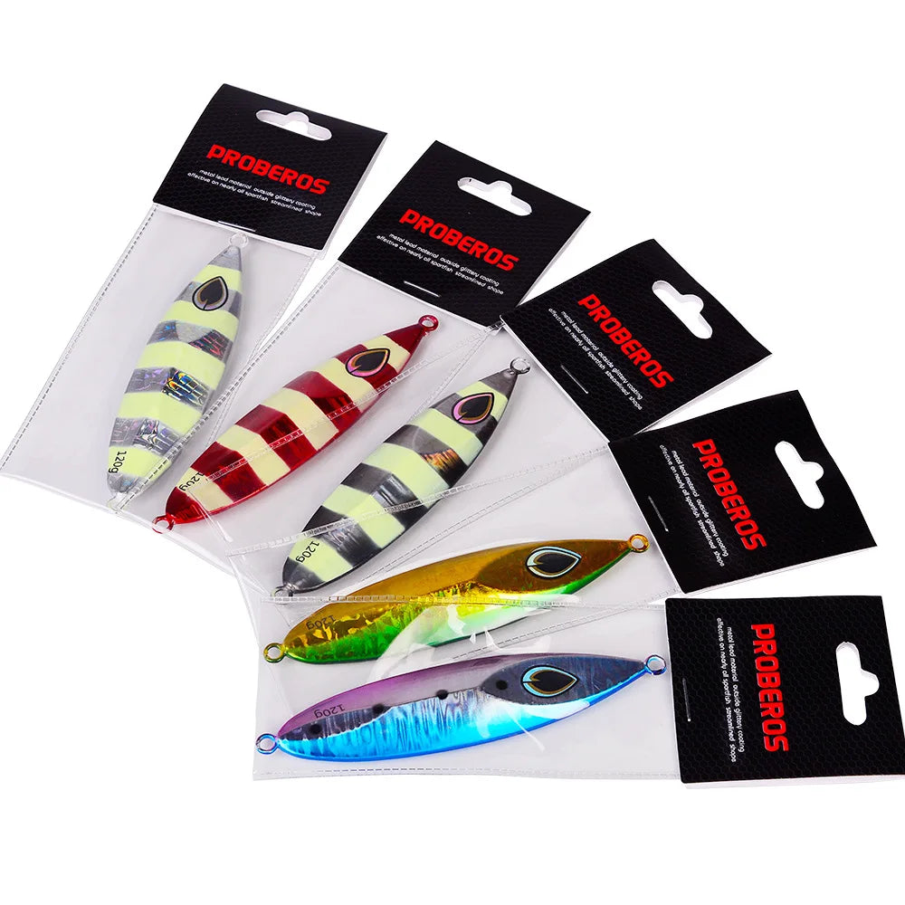 LF112 Metal Jig Fishing Lure For Saltwater Offshore Tackle