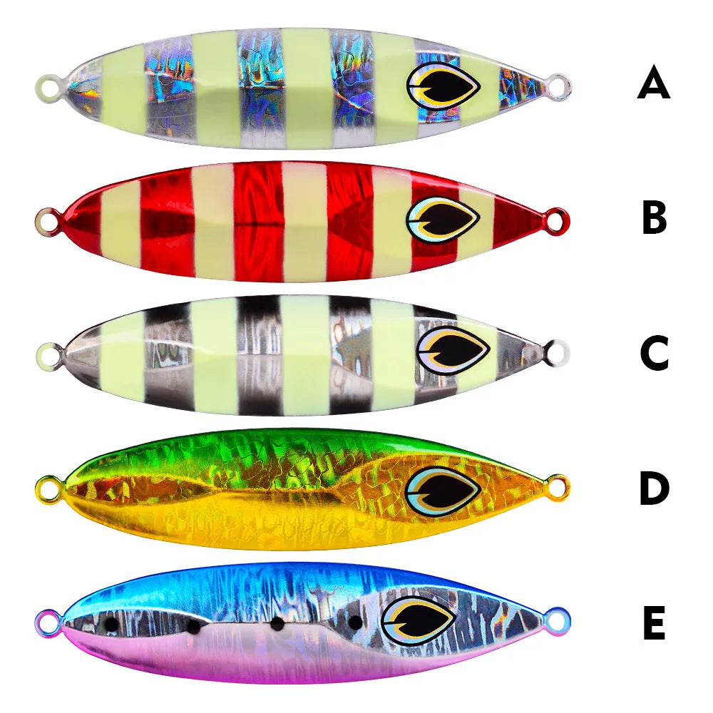 LF112 Metal Jig Fishing Lure For Saltwater Offshore Tackle