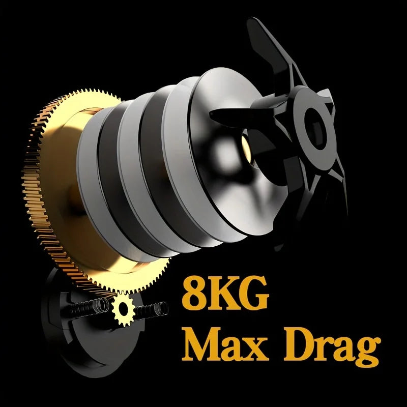 Integrated Ak Water Drop reel Baitcasting Reel Left Right Hand