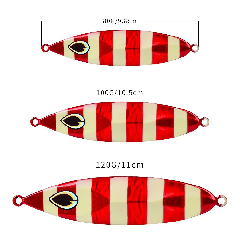 LF112 Metal Jig Fishing Lure For Saltwater Offshore Tackle