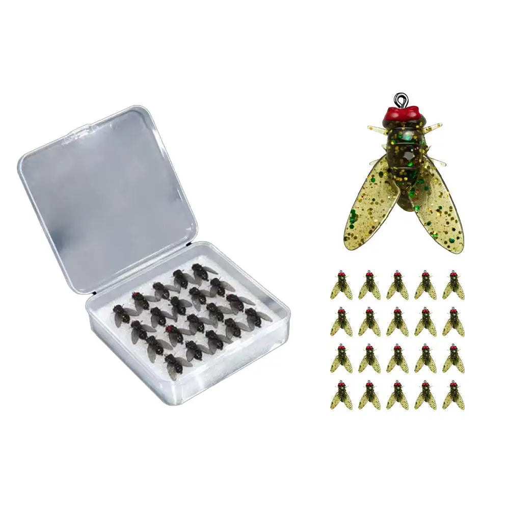 Fly Fishing Lure Kit Trout Jig Swimbait Set For Panfish