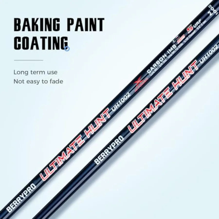 Full Carbon Surf Spinning Rod With Fuji Guide