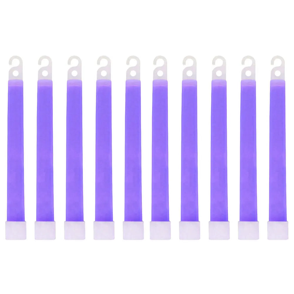 VKTECH 10 Pack Glow Light Sticks For Outdoor Survival Emergency