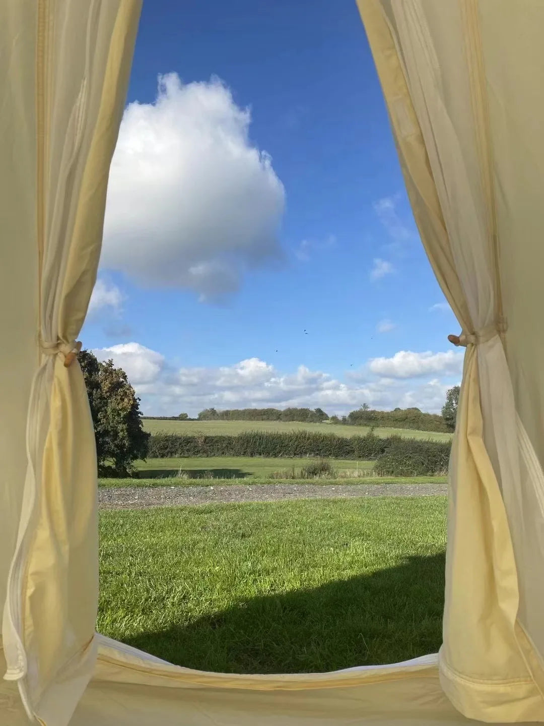 Bell Tent Four Season Canvas Glamping Family Camping Tent